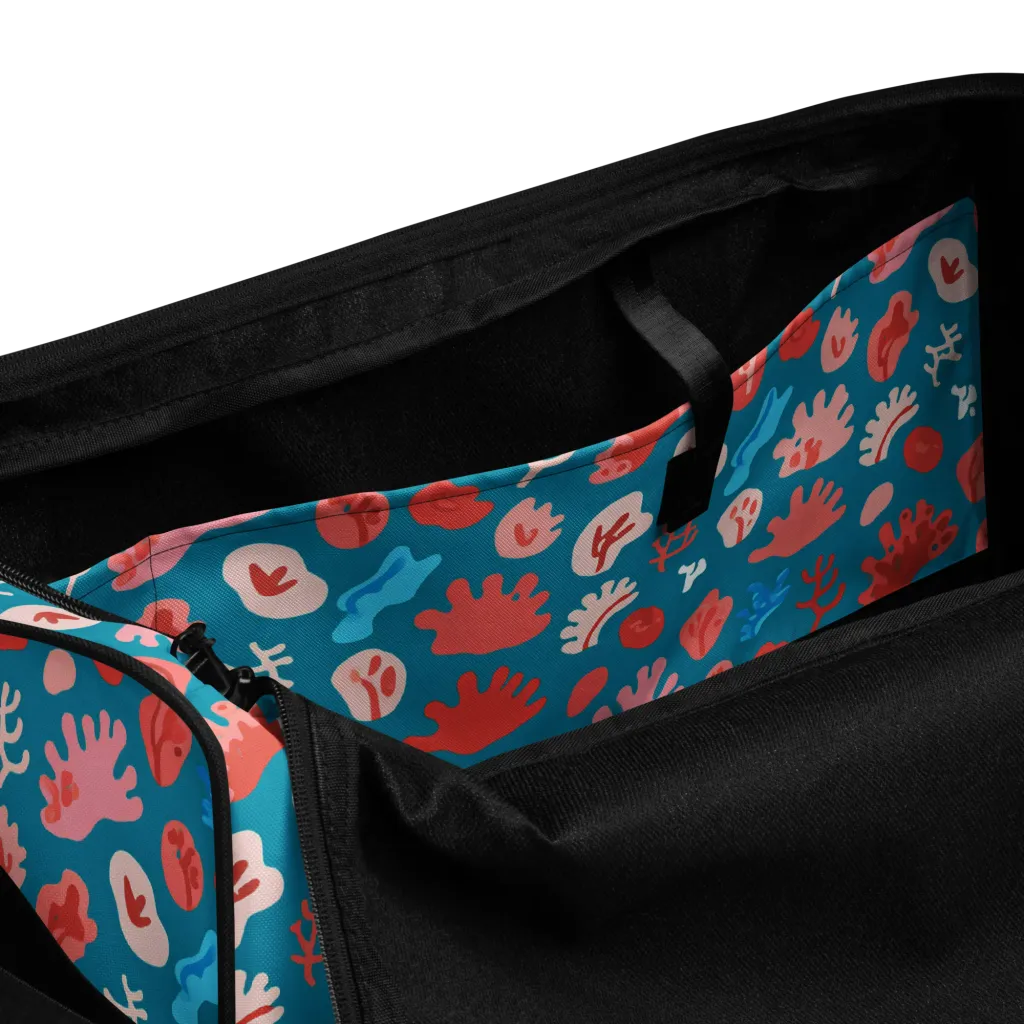 Teal Tidepool on Duffle Bag — Product details