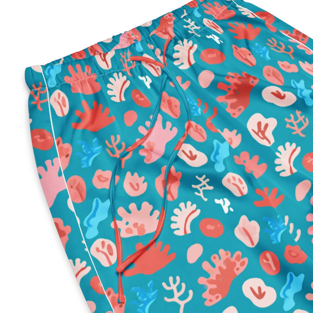 Teal Tidepool on Women's Pajama Pants — Product details