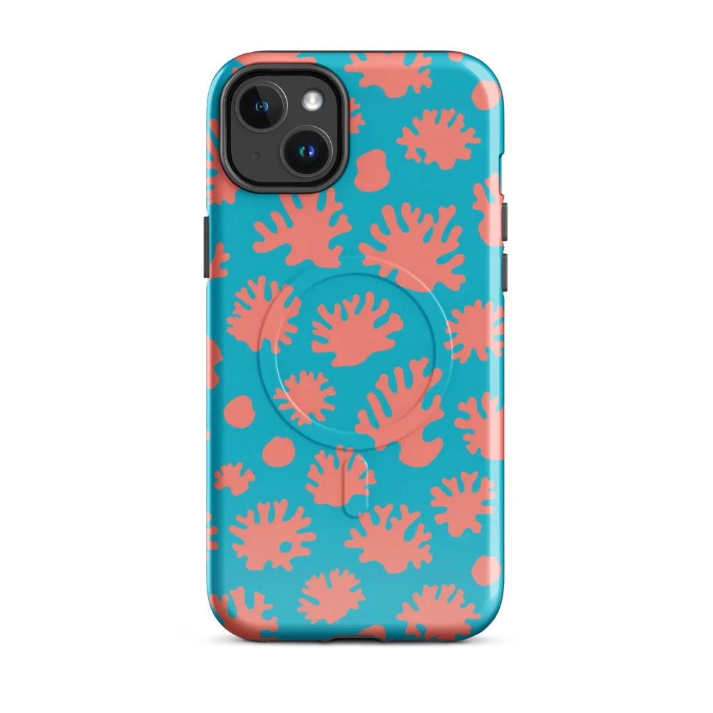 Coral Pop on MagSafe Tough Case for iPhone® — Front