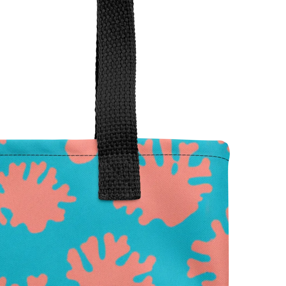Coral Pop on Tote Bag — Product details