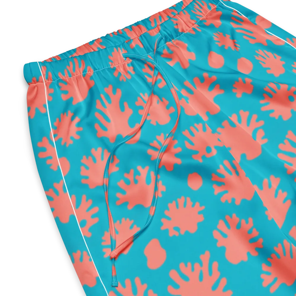 Coral Pop on Women's Pajama Pants — Product details