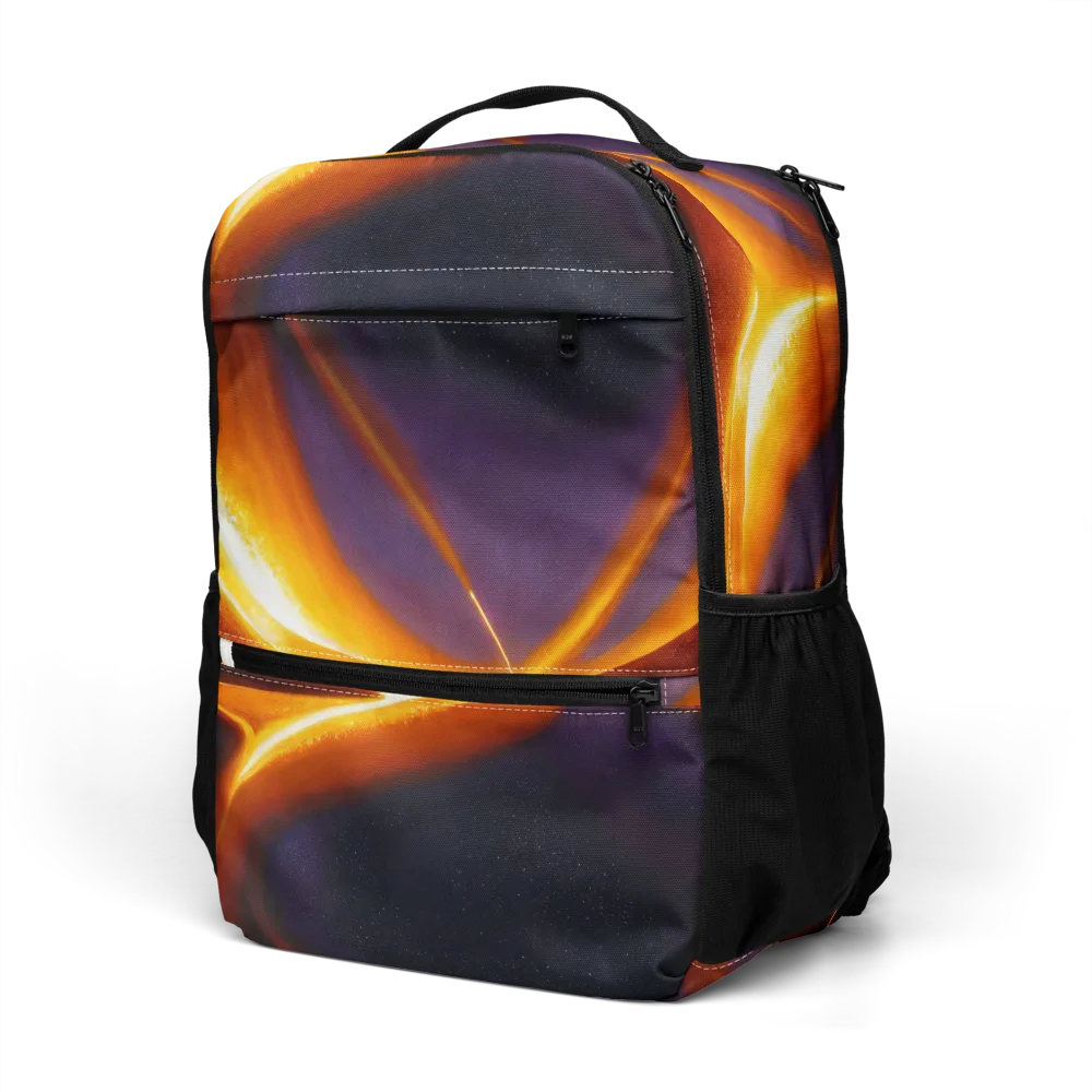 Molten Eclipse on Utility Backpack — Left Front