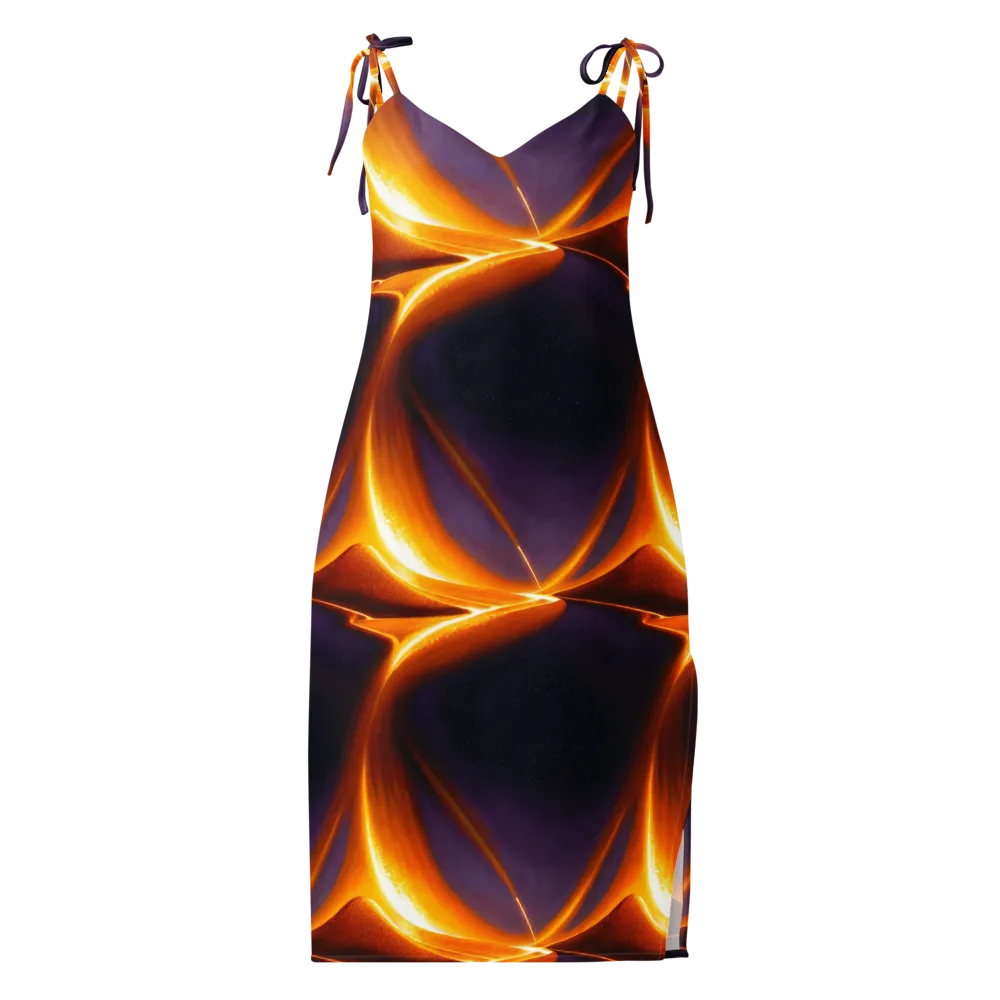 Molten Eclipse on Slip Dress — Front