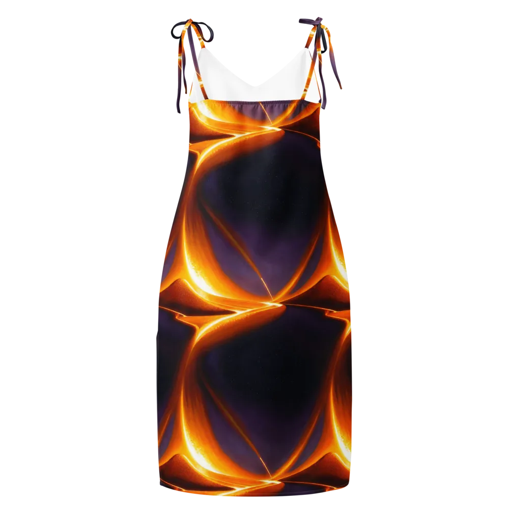 Molten Eclipse on Slip Dress — Back