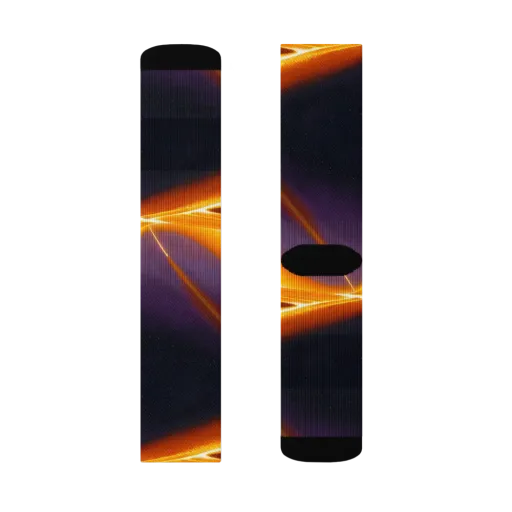Molten Eclipse on a Socks