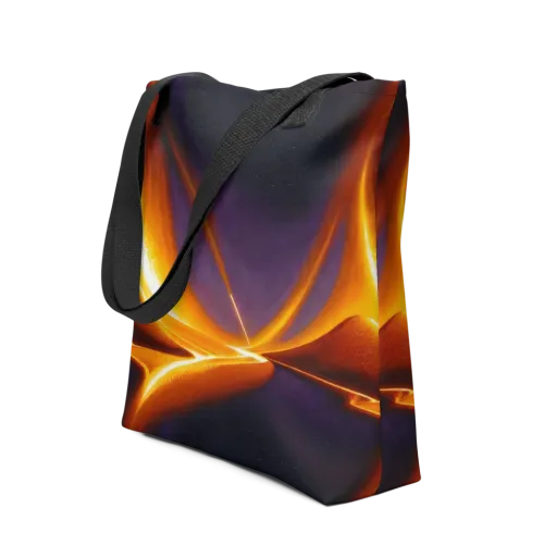 Molten Eclipse on a Tote Bag