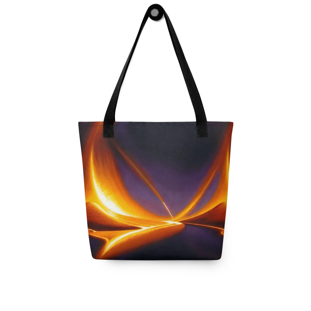 Molten Eclipse on Tote Bag — Front