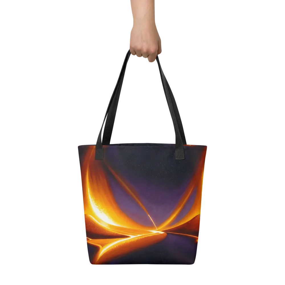 Molten Eclipse on Tote Bag — Front