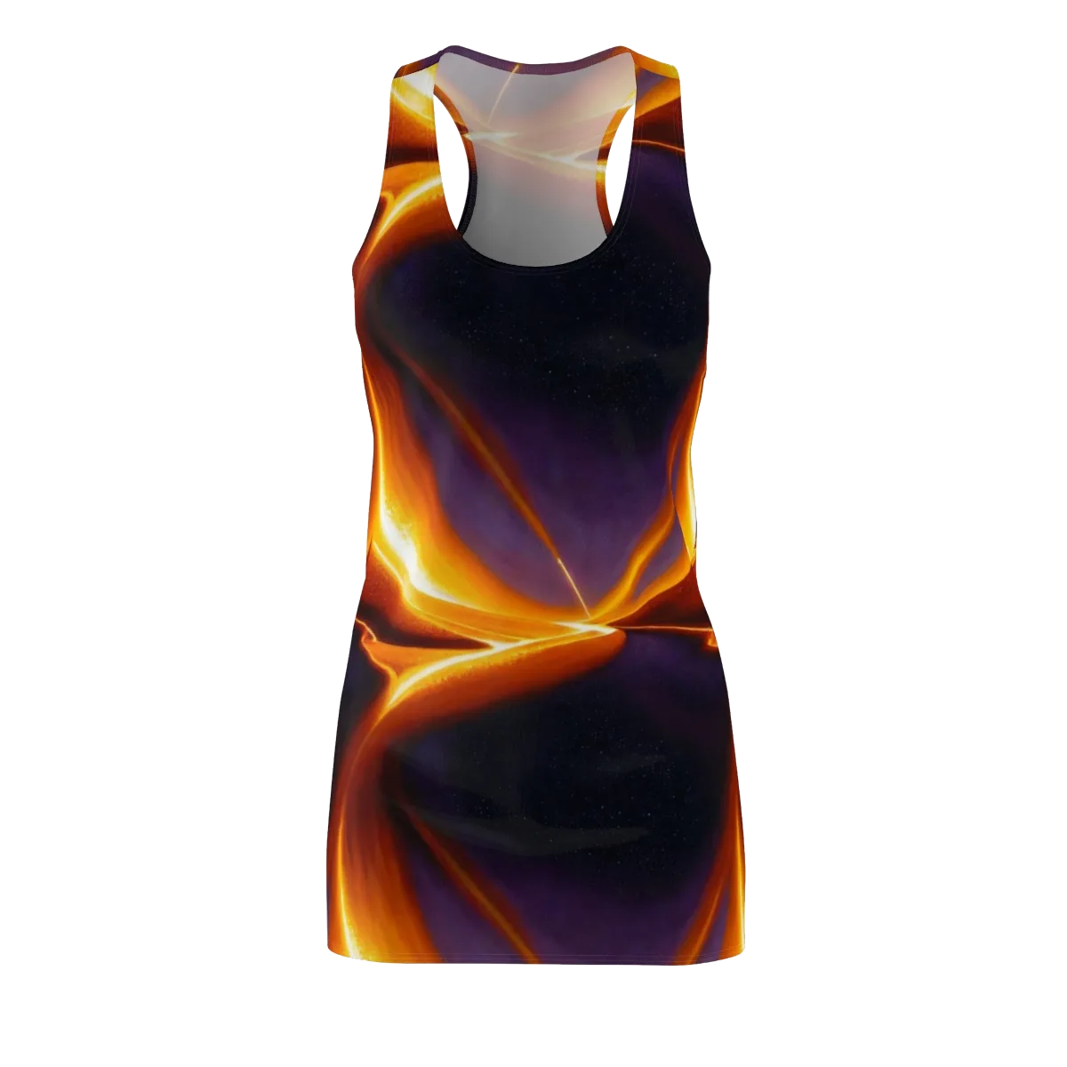 Molten Eclipse on Racerback Dress — Front