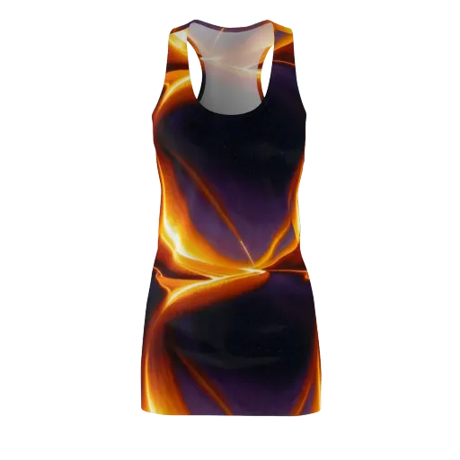 Molten Eclipse on a Racerback Dress