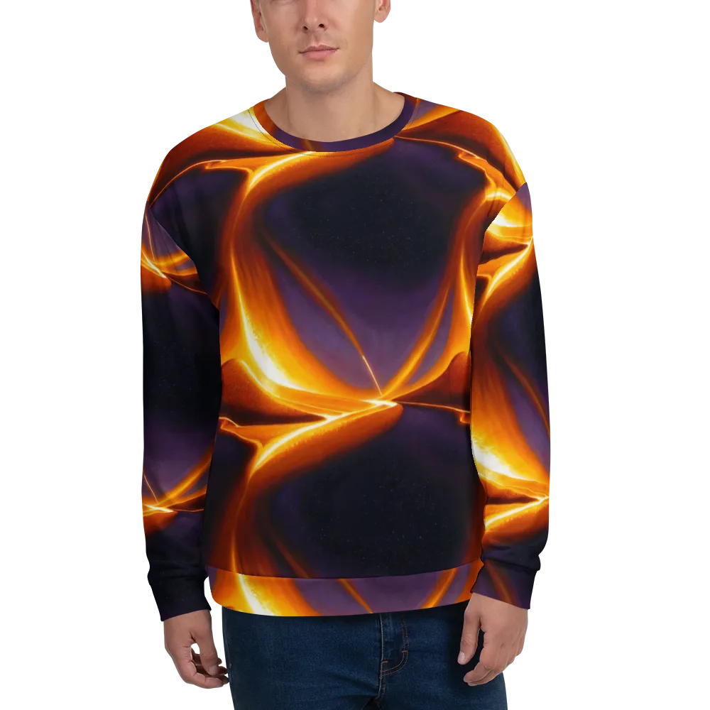 Molten Eclipse on Sweatshirt — Front