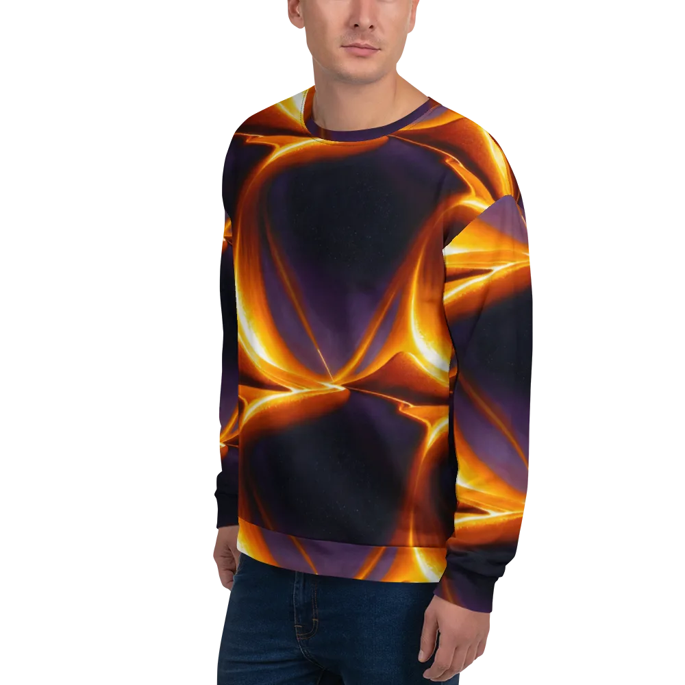 Molten Eclipse on Sweatshirt — Left Front