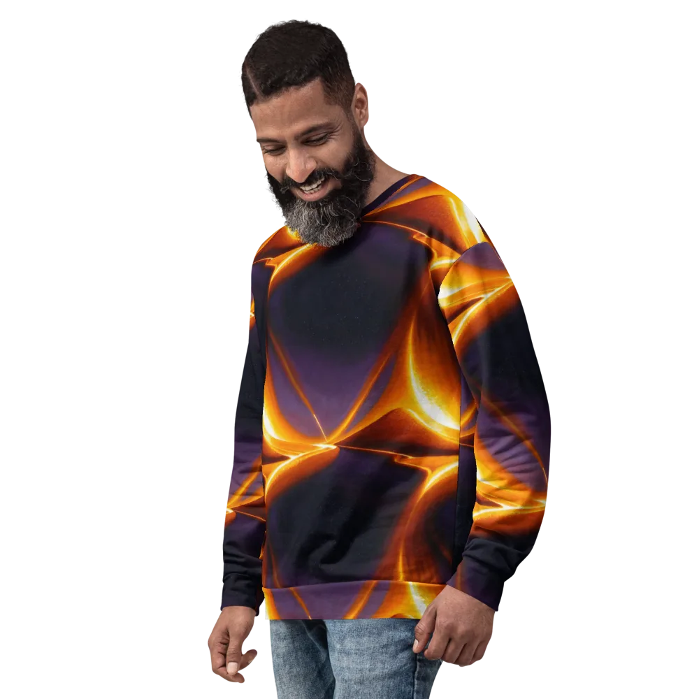 Molten Eclipse on Sweatshirt — Left Front