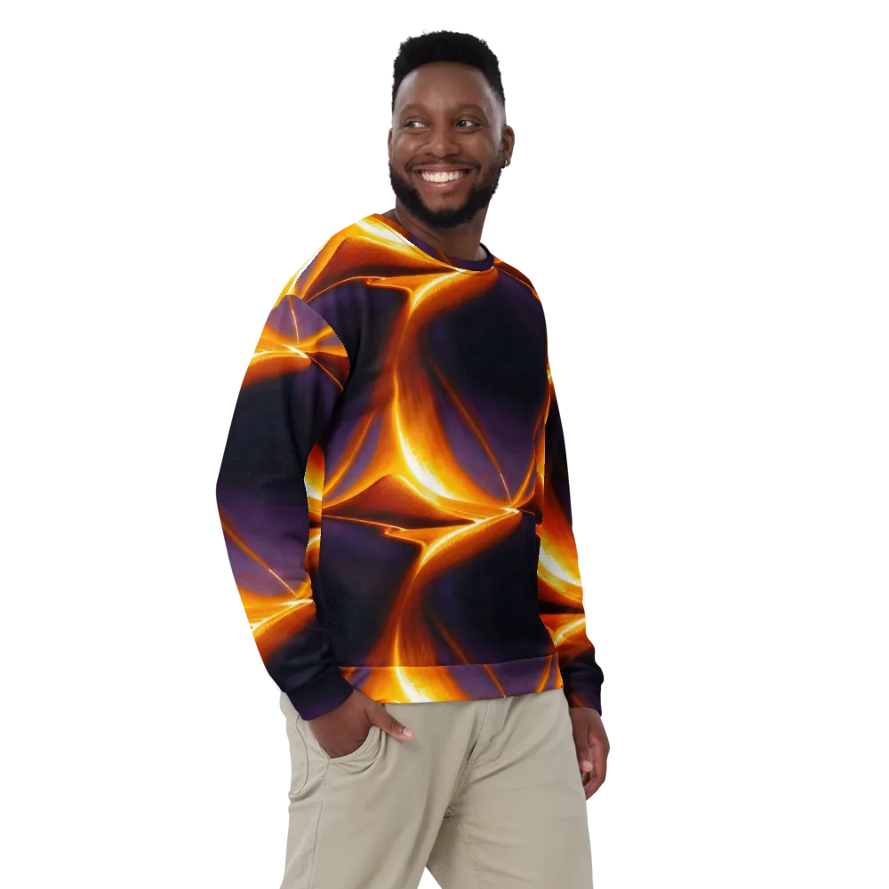 Molten Eclipse on Sweatshirt — Front