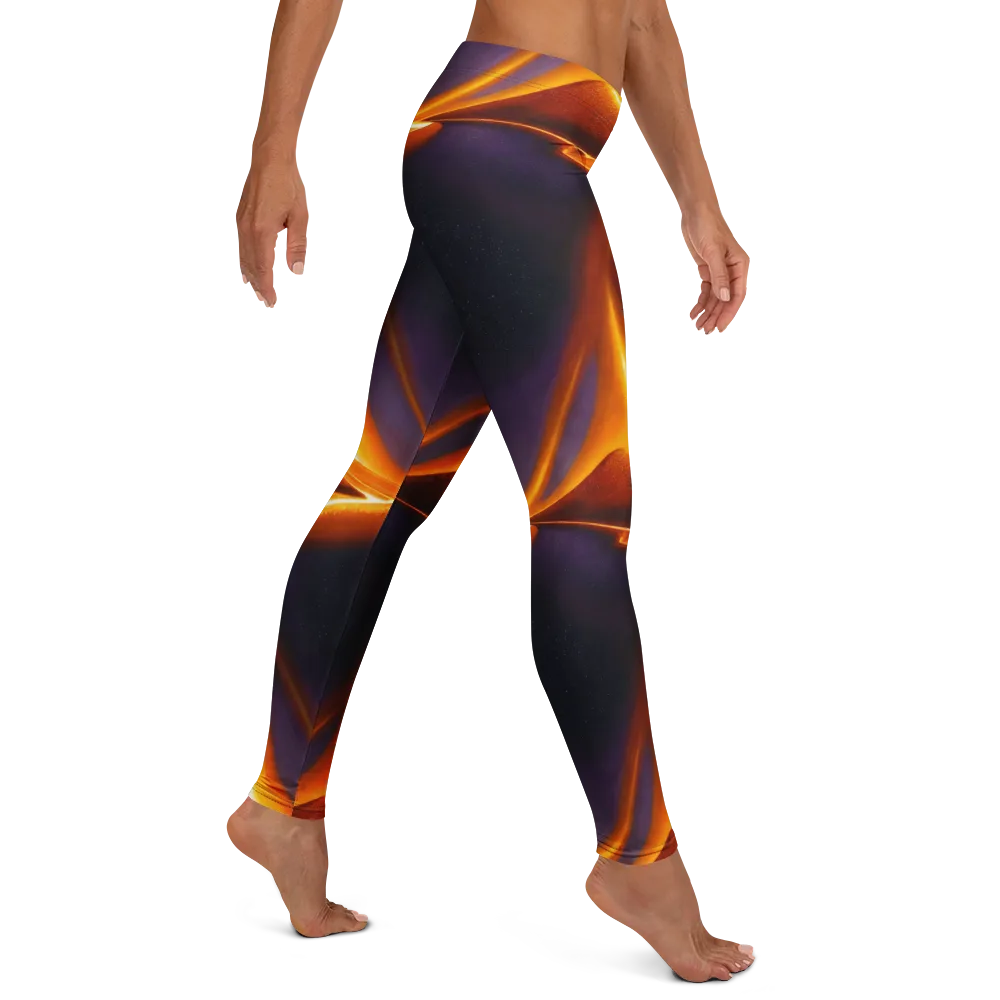 Molten Eclipse on Leggings — Right