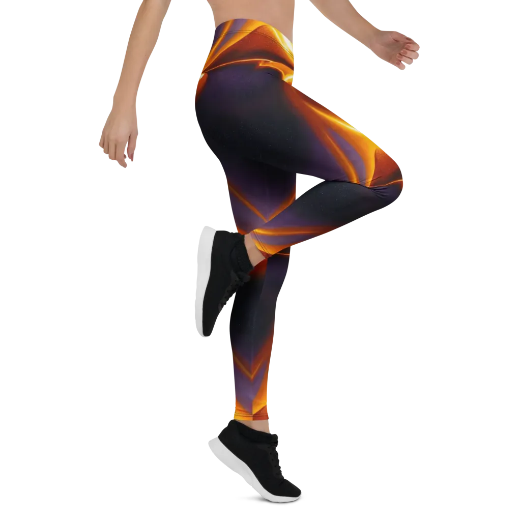 Molten Eclipse on Leggings — Right