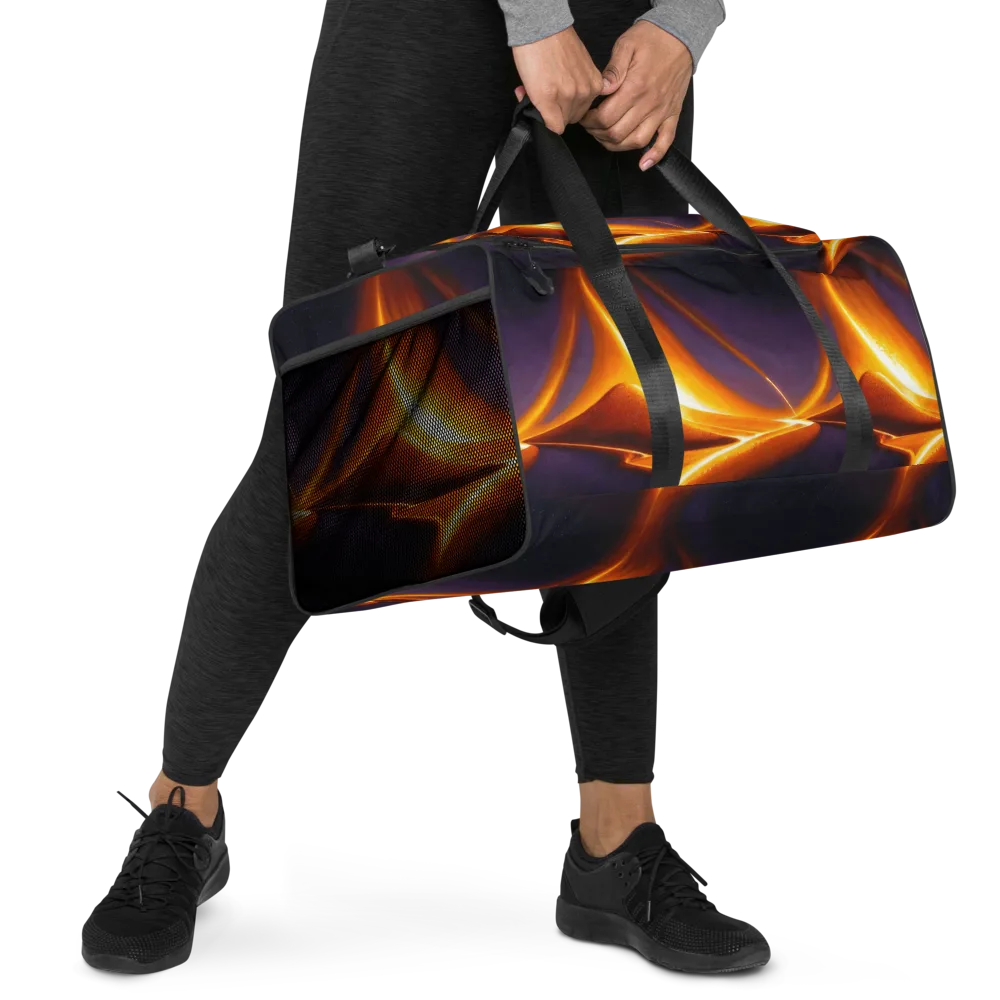 Molten Eclipse on Duffle Bag — Right Front
