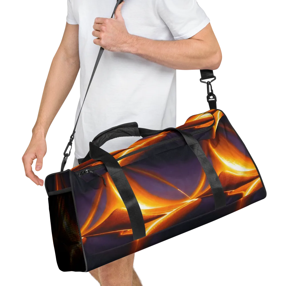 Molten Eclipse on Duffle Bag — Right Front