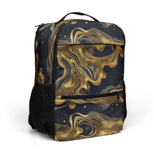 Midnight Goldflow on a Utility Backpack