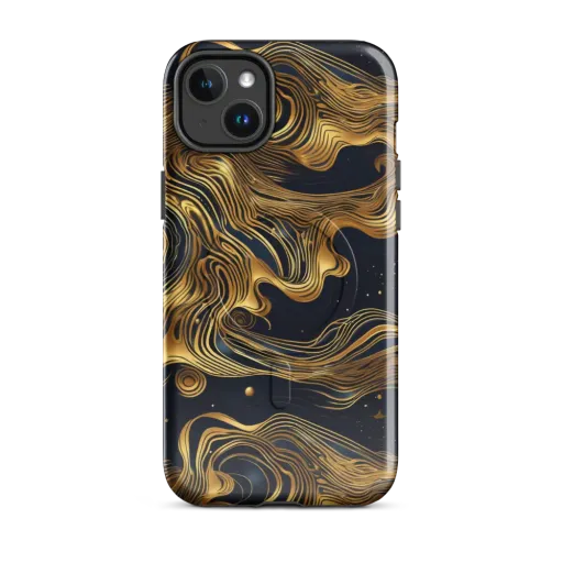 Midnight Goldflow on a MagSafe Tough Case for iPhone®