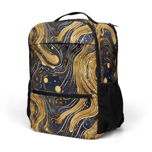 Midnight Aurum on a Utility Backpack