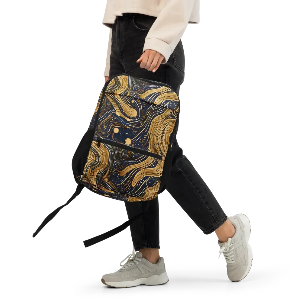 Midnight Aurum on Utility Backpack — Front