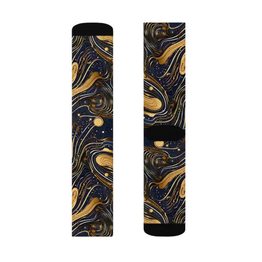 Midnight Aurum on a Socks
