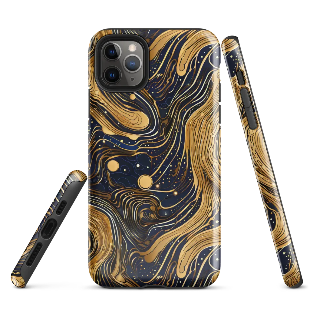 Midnight Aurum on Tough Case for iPhone® — Front