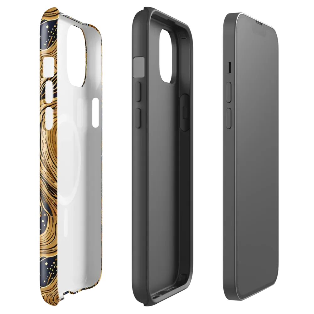 Midnight Aurum on MagSafe Tough Case for iPhone® — Front