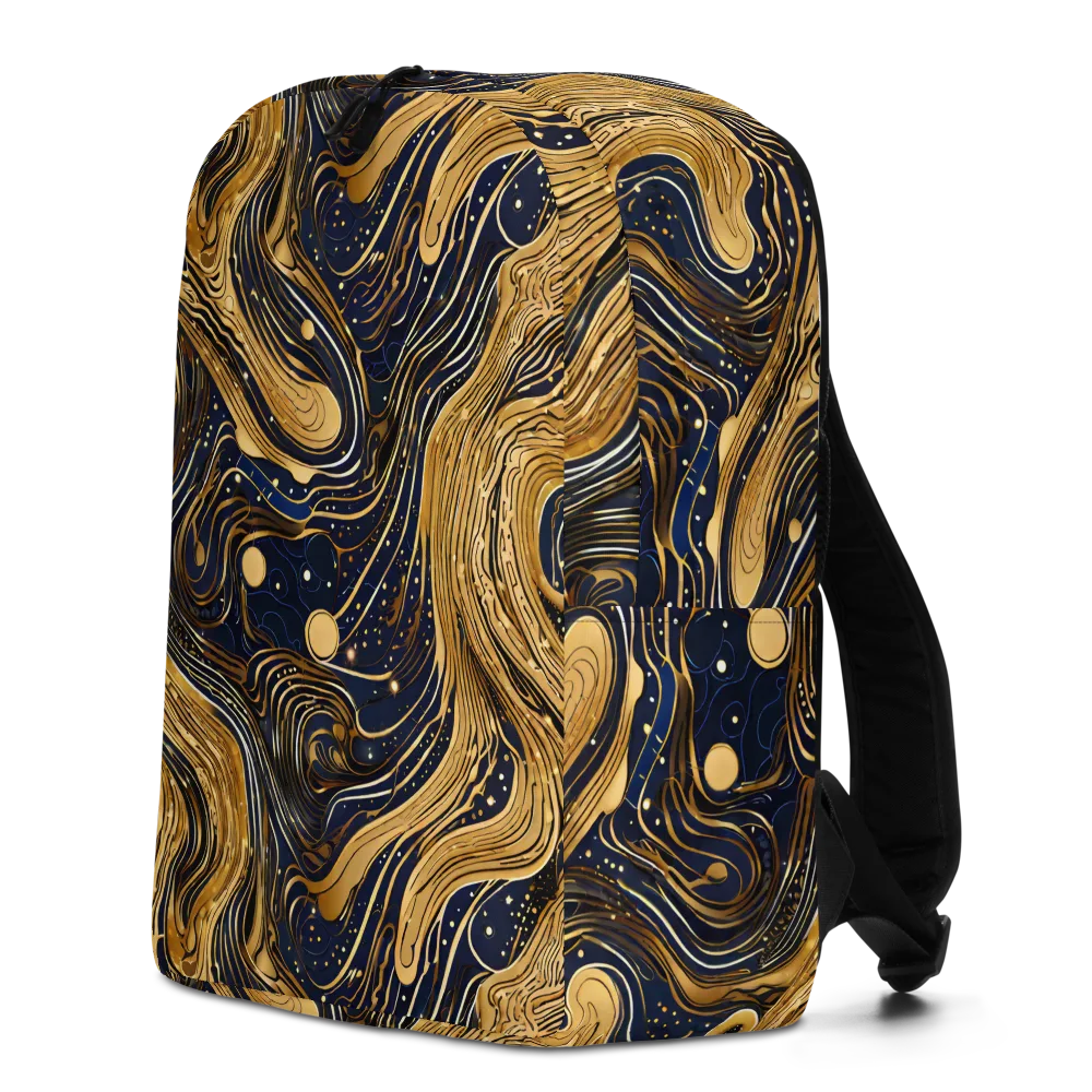 Midnight Aurum on Minimalist Backpack — Left