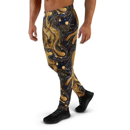 Midnight Aurum on a Men's Joggers