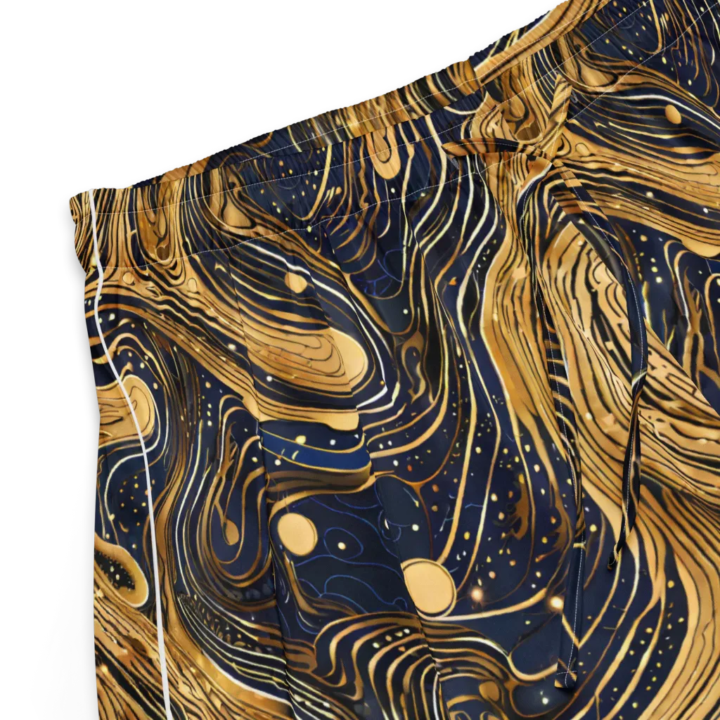 Midnight Aurum on Women's Pajama Shorts — Product details