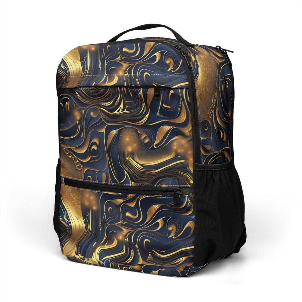 Midnight Molten on Utility Backpack — Left Front