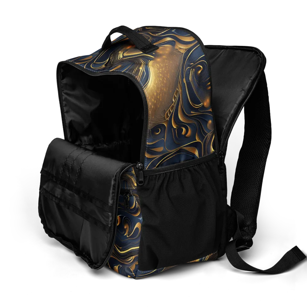 Midnight Molten on Utility Backpack — Product details 2