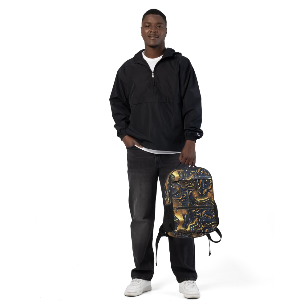 Midnight Molten on Utility Backpack — Front
