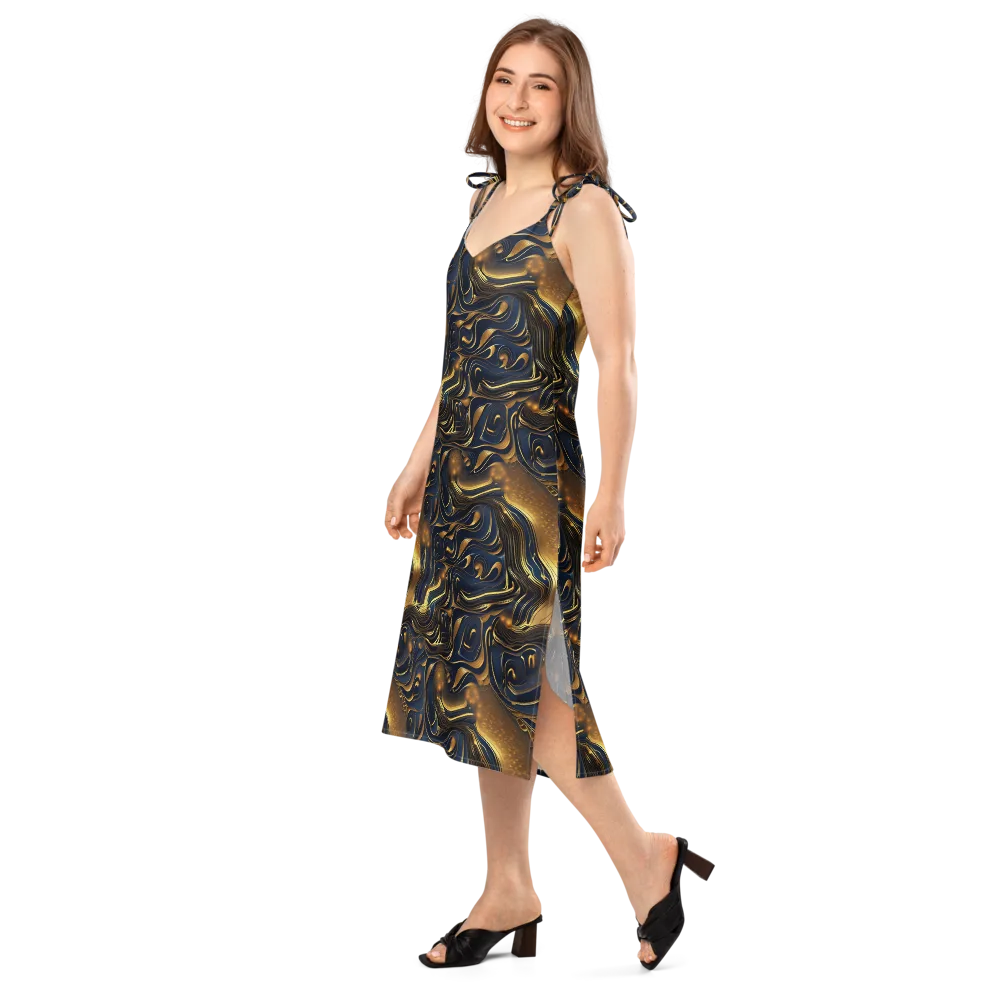 Midnight Molten on Slip Dress — Left Front