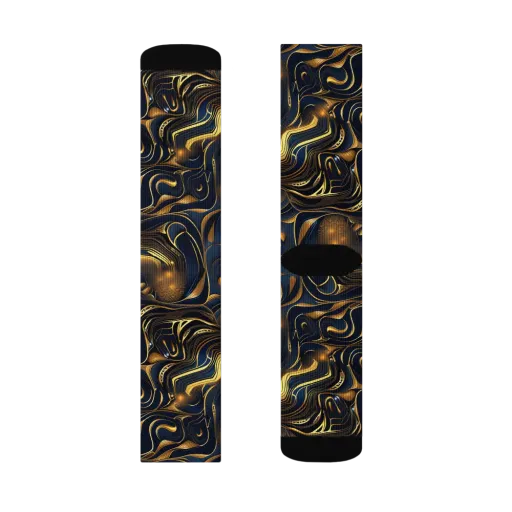 Midnight Molten on a Socks