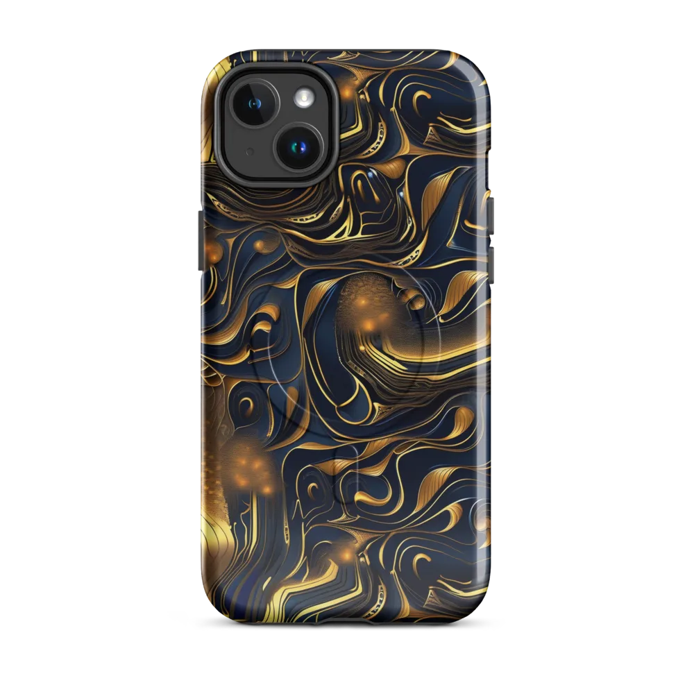 Midnight Molten on MagSafe Tough Case for iPhone® — Front