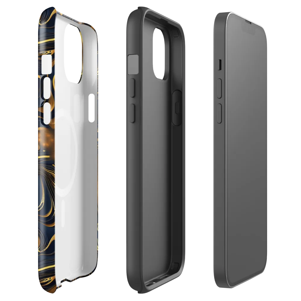 Midnight Molten on MagSafe Tough Case for iPhone® — Front
