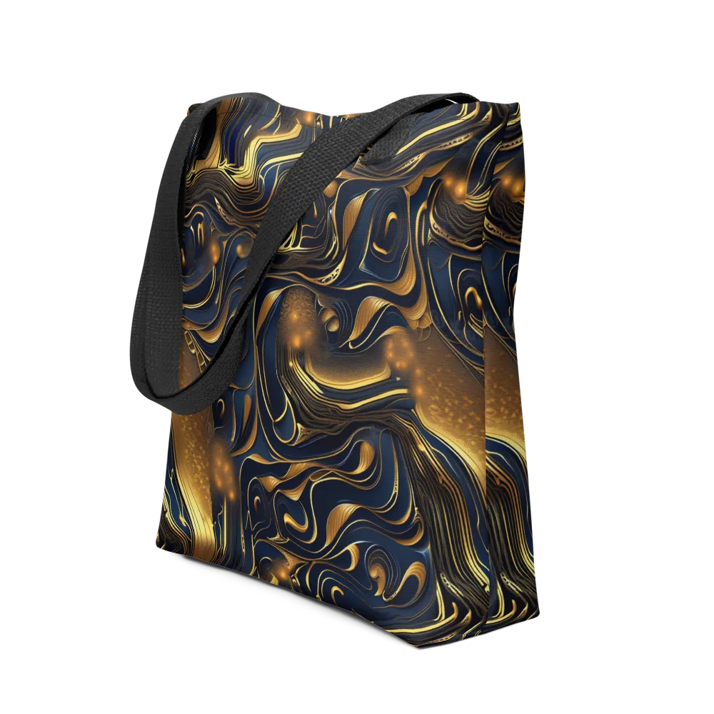 Midnight Molten on Tote Bag — Front