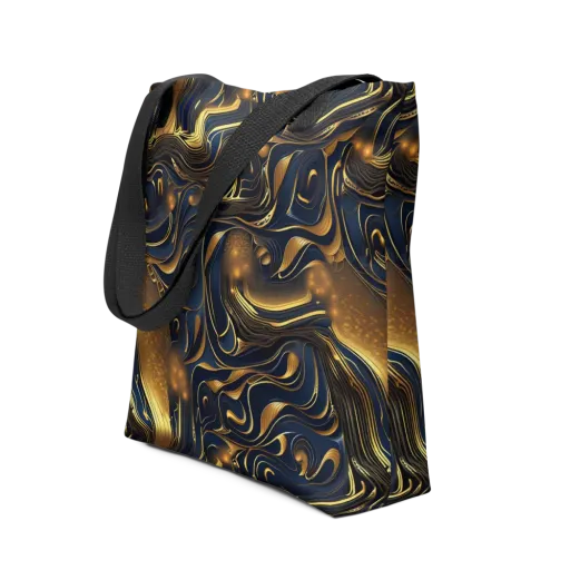 Midnight Molten on a Tote Bag