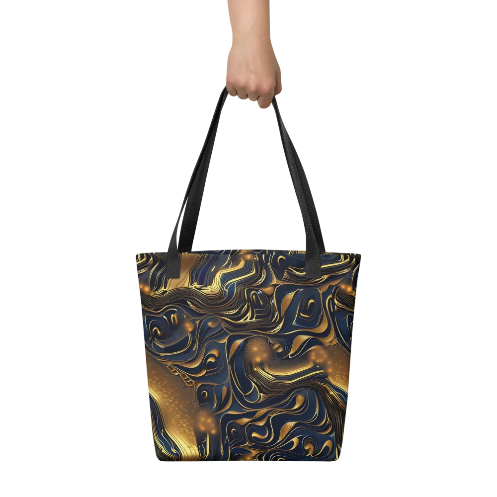 Midnight Molten on Tote Bag — Front