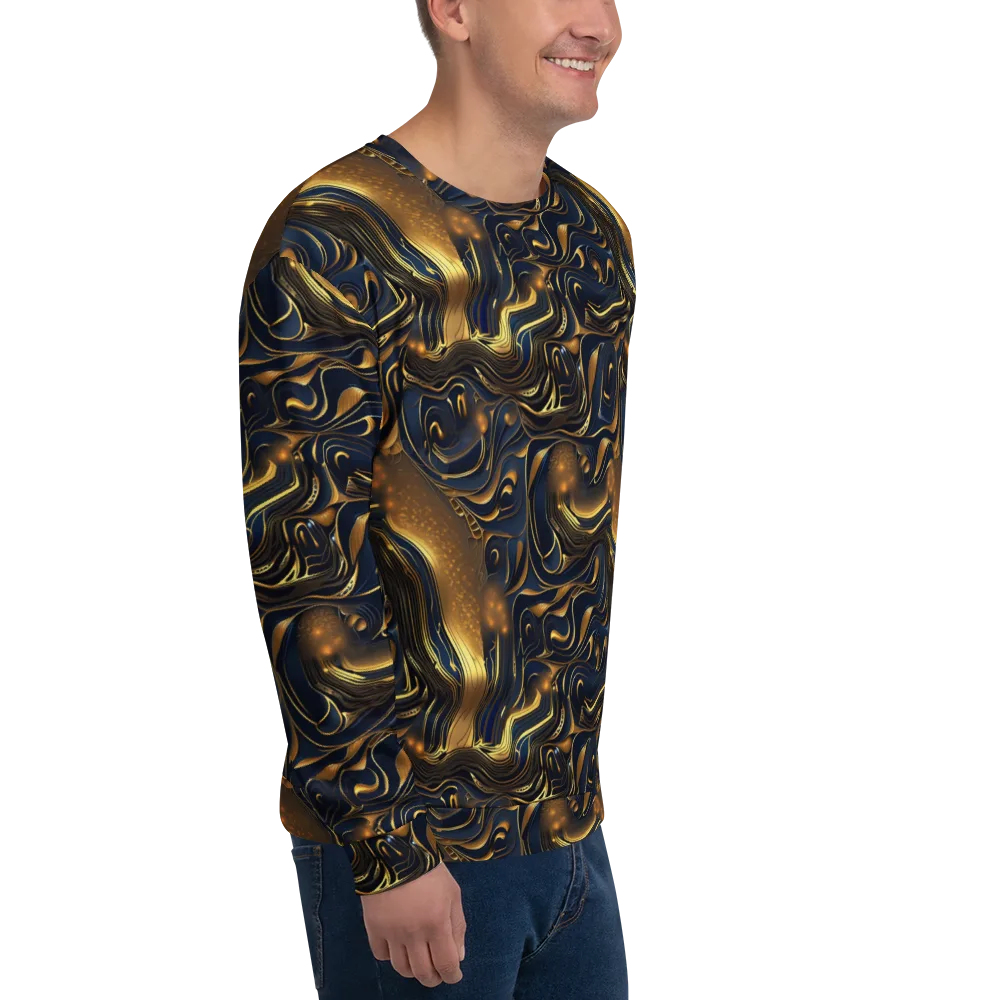 Midnight Molten on Sweatshirt — Right Front