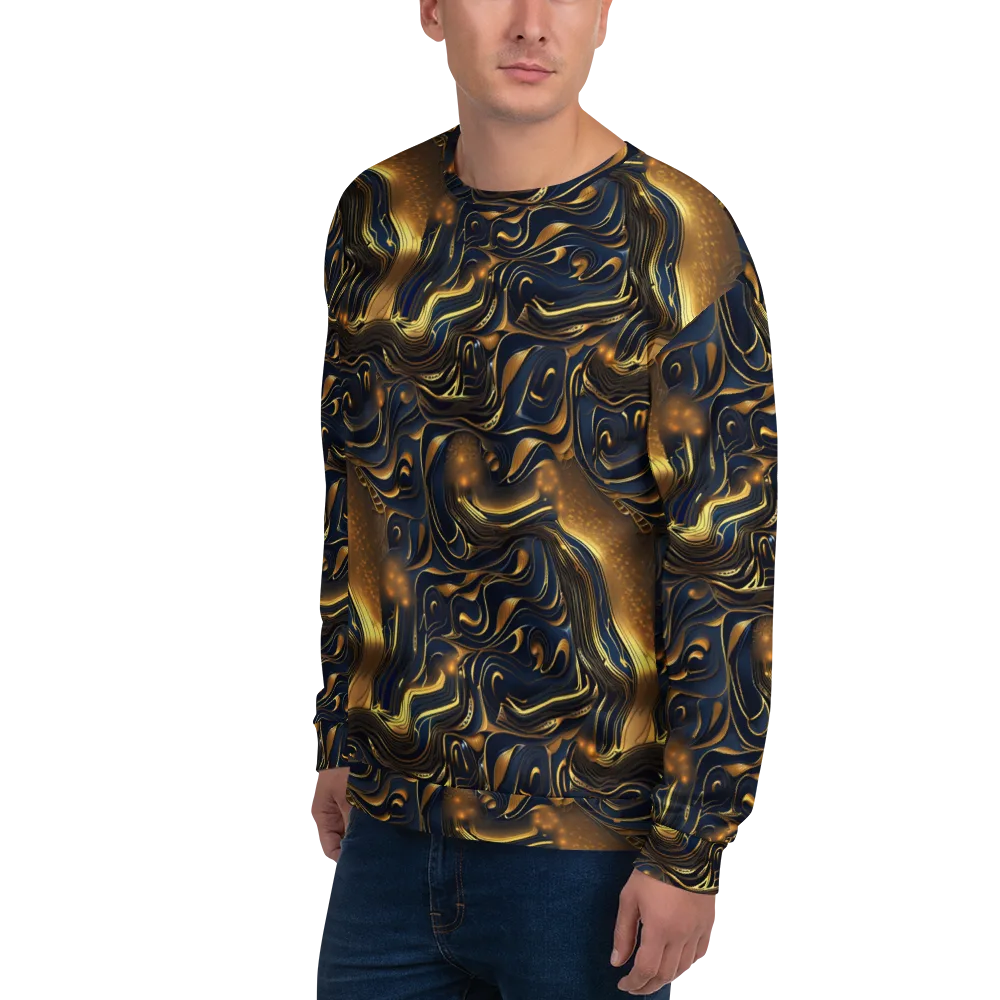 Midnight Molten on Sweatshirt — Left Front