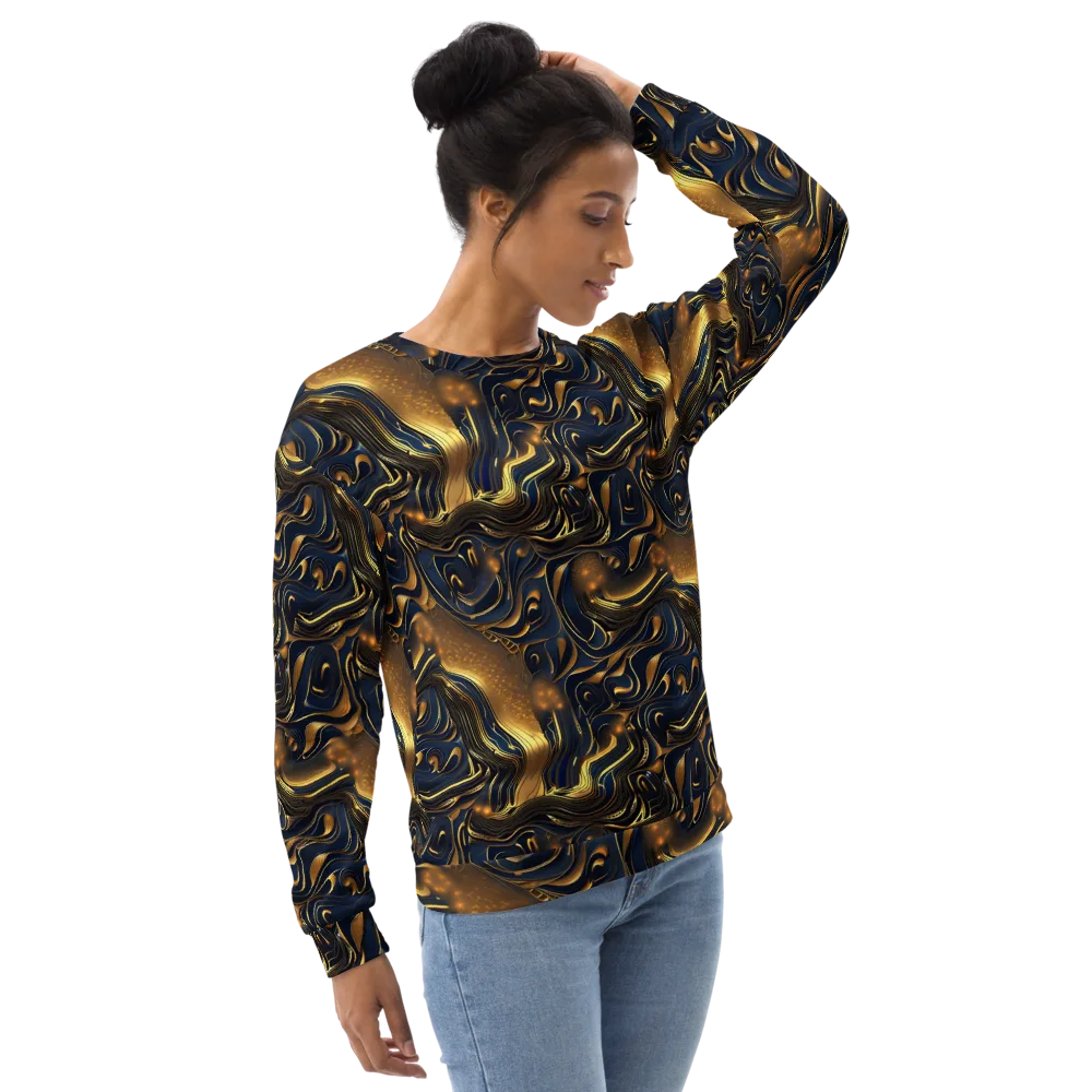 Midnight Molten on Sweatshirt — Right Front