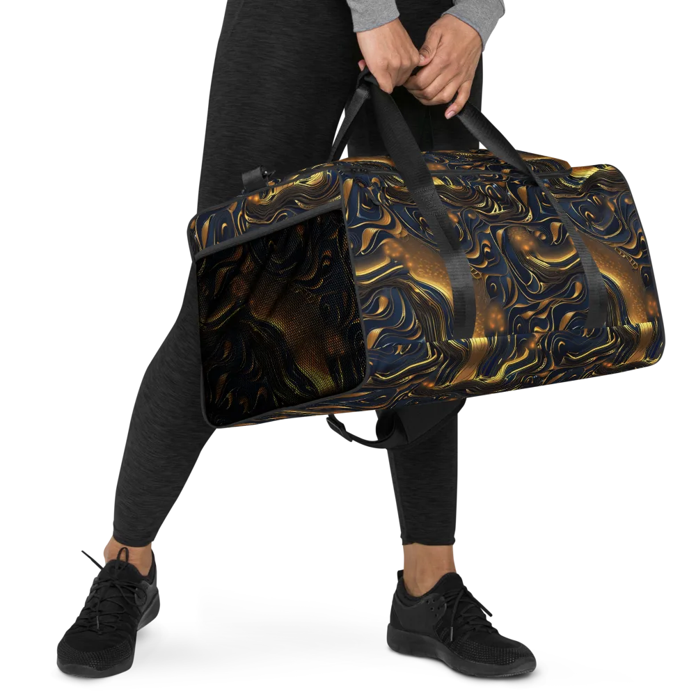 Midnight Molten on Duffle Bag — Right Front