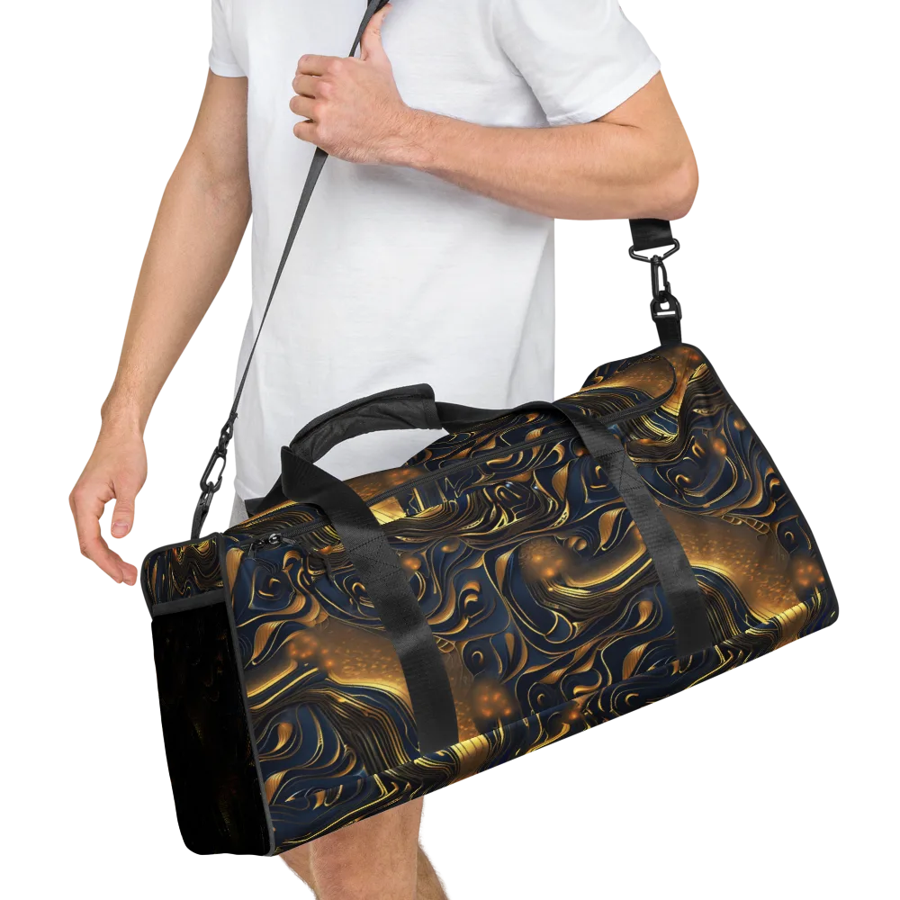 Midnight Molten on Duffle Bag — Right Front