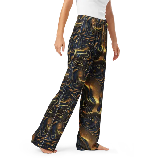 Midnight Molten on a Women's Pajama Pants