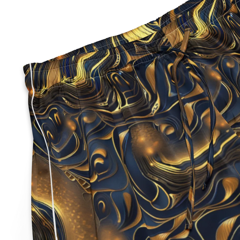Midnight Molten on Women's Pajama Shorts — Product details