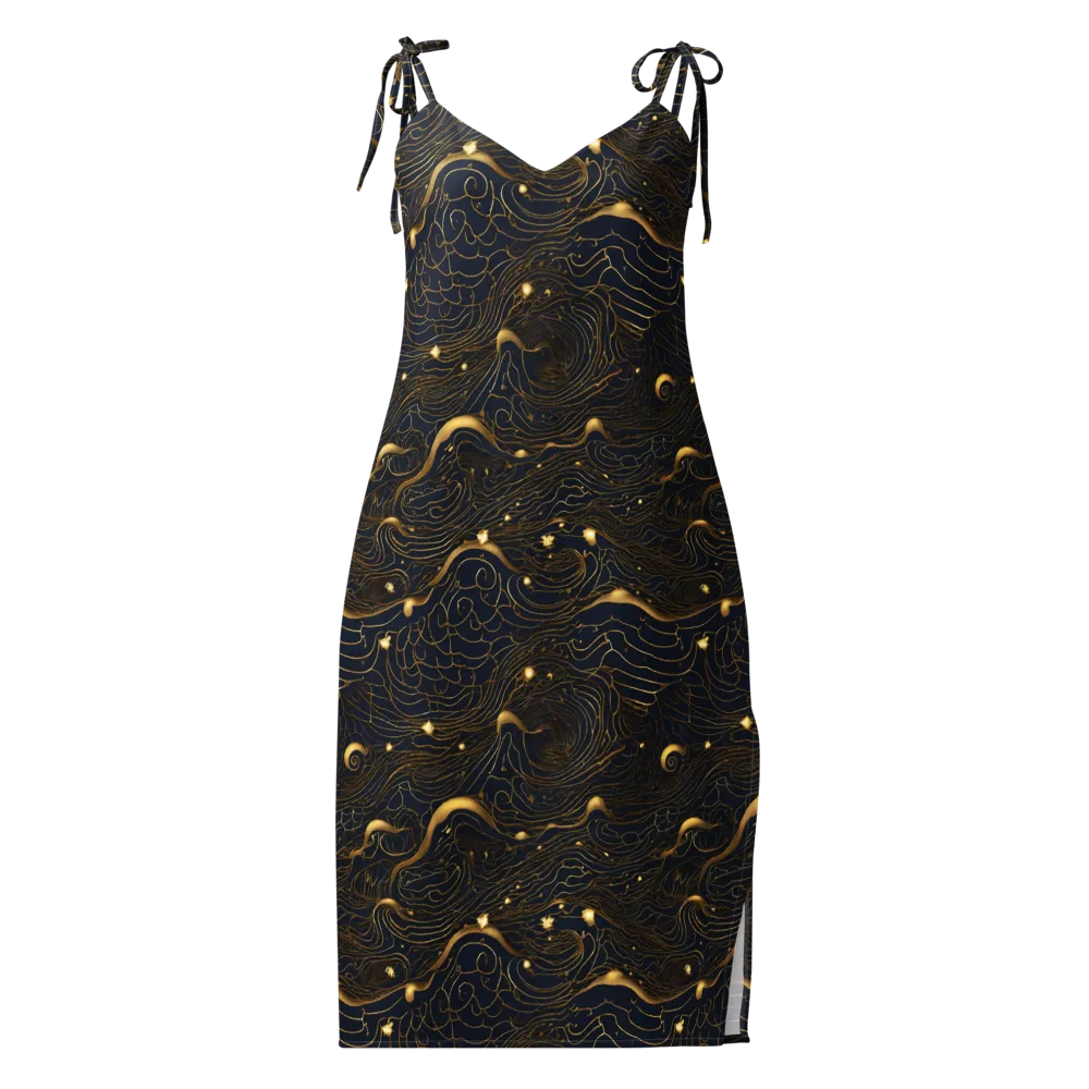 Midnight Alchemy on Slip Dress — Front